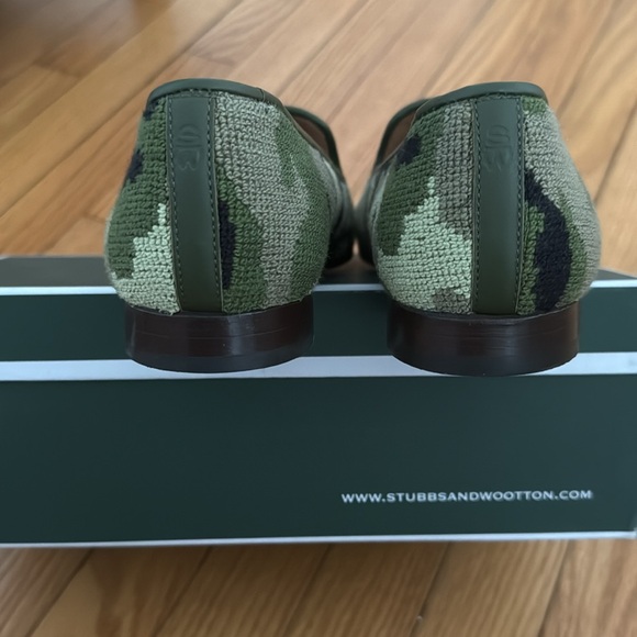 Stubbs & Wootton Camouflage Loafers - Picture 10 of 16
